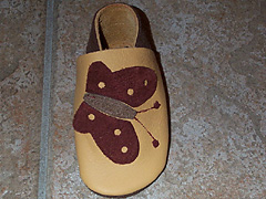 Schmetterling rot-gelb